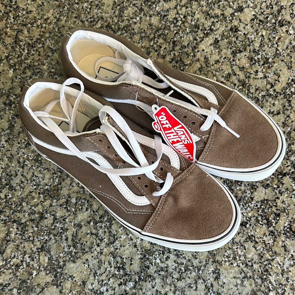 Vans Brown Old Skool Sneakers